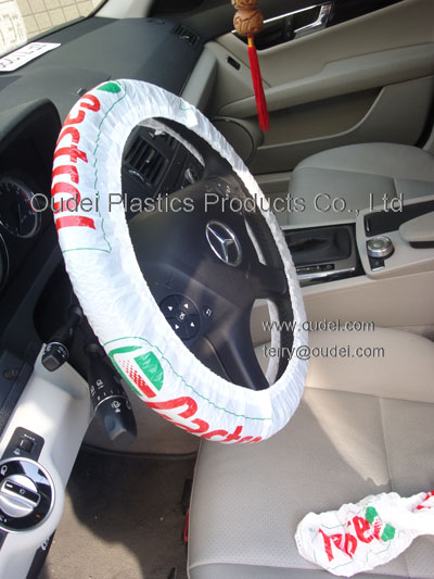 LDPE Steering Wheel Cover with LOGO