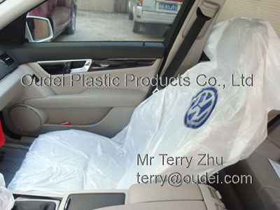 LDPE Seat Cover for Car with LOGO