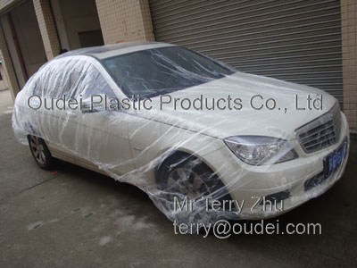 Disposable PE Car Cover